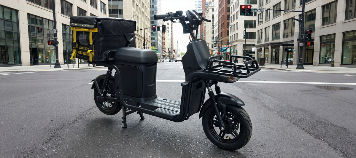 D900 Delivery Pedal Scooter