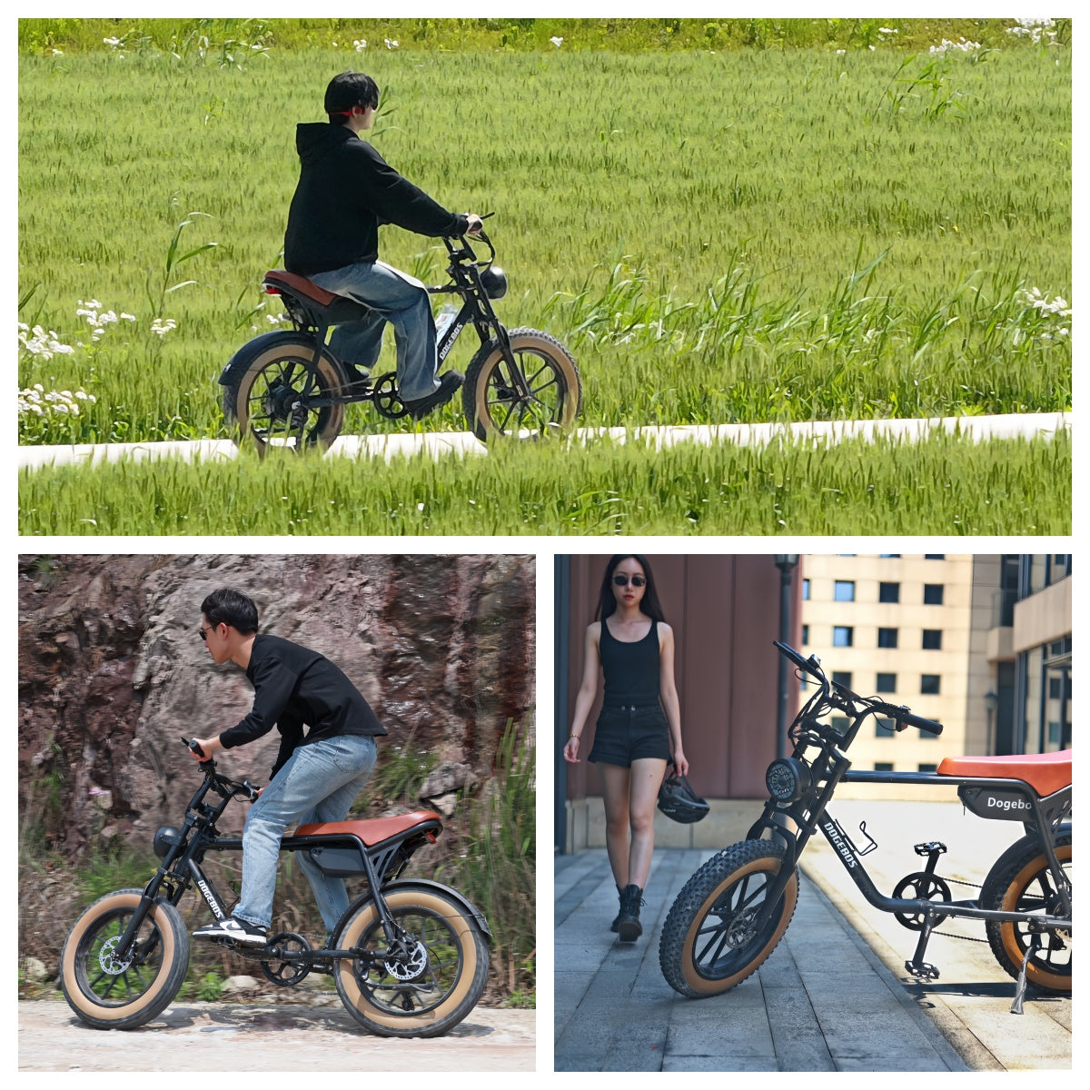 electric fat tire bike K3 ride on mountain