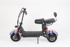 800W brushless electric scooter, 48V 12Ah lithium, 24km/h