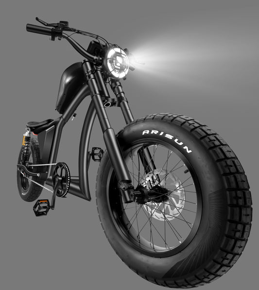 FT02 Fat Tire E-Bike | EPAC Certified | 100km Range | EU Legal, No License Needed